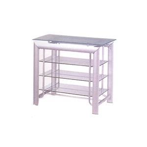 Vivanco ETV22GS Tv or Hifi Separates Clear Glass Stand