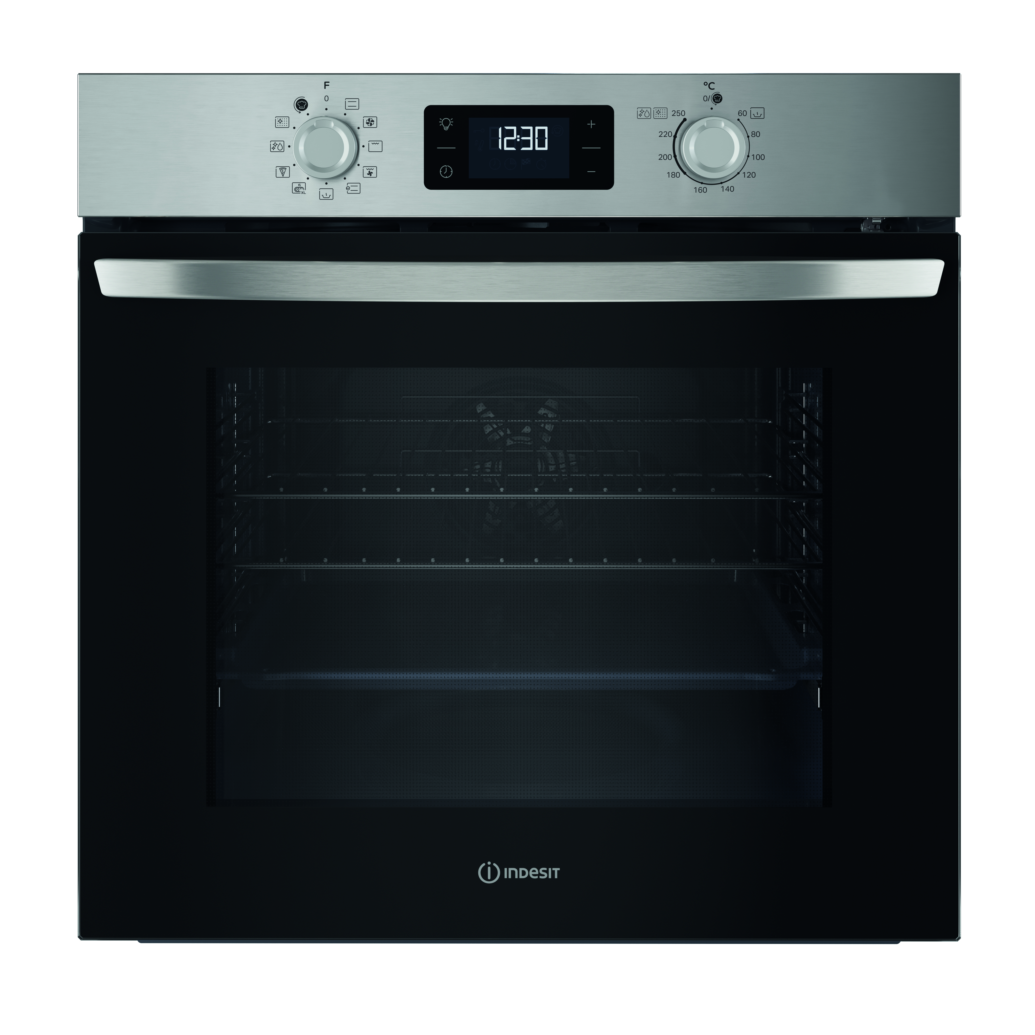 Indesit IO278P1XUK Built in Inox Single oven