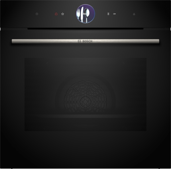 Bosch HSG7364B1B Integrated Steam Single oven