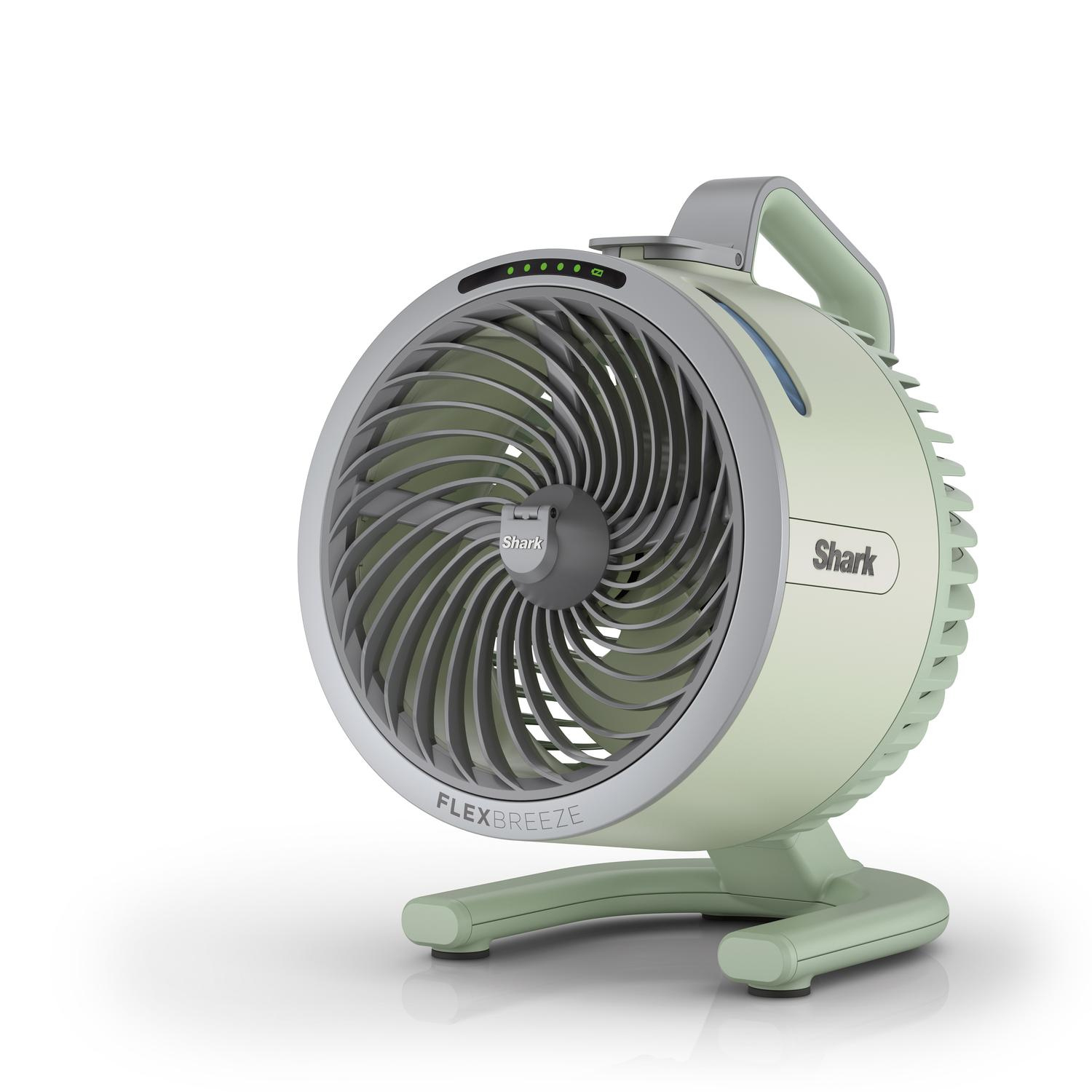 Shark FA050UK FlexBreeze HydroGo Misting Cooling Fan in Lime Green