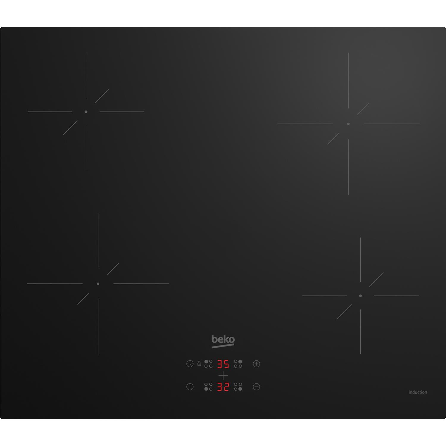 Beko CIHYQI21B Black frameless Induction hob