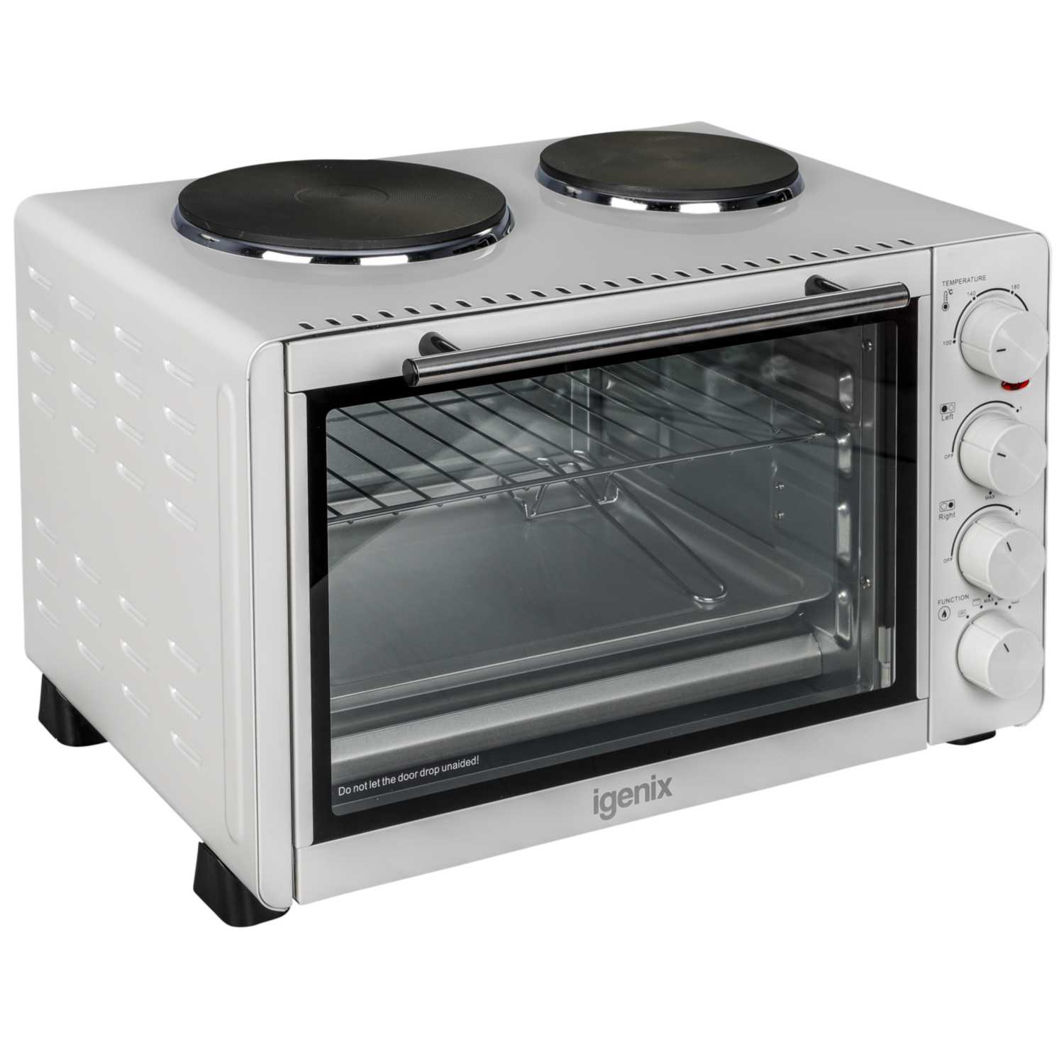 Igenix IG7130 Electric Mini Oven with Hotplates