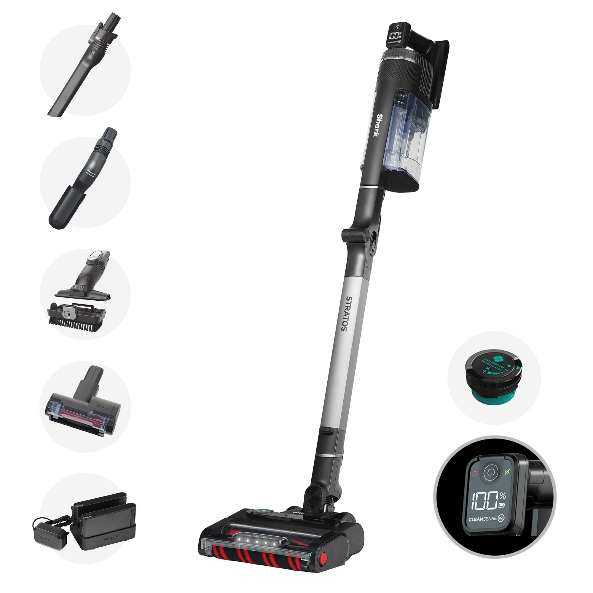 Shark IZ420UKT Stratos Cordless stick Vacuum