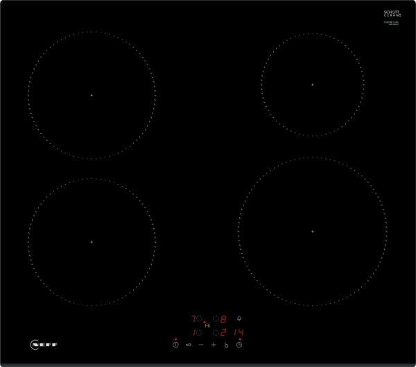 Neff T36FBE1L0G 60cm Induction Hob in Black