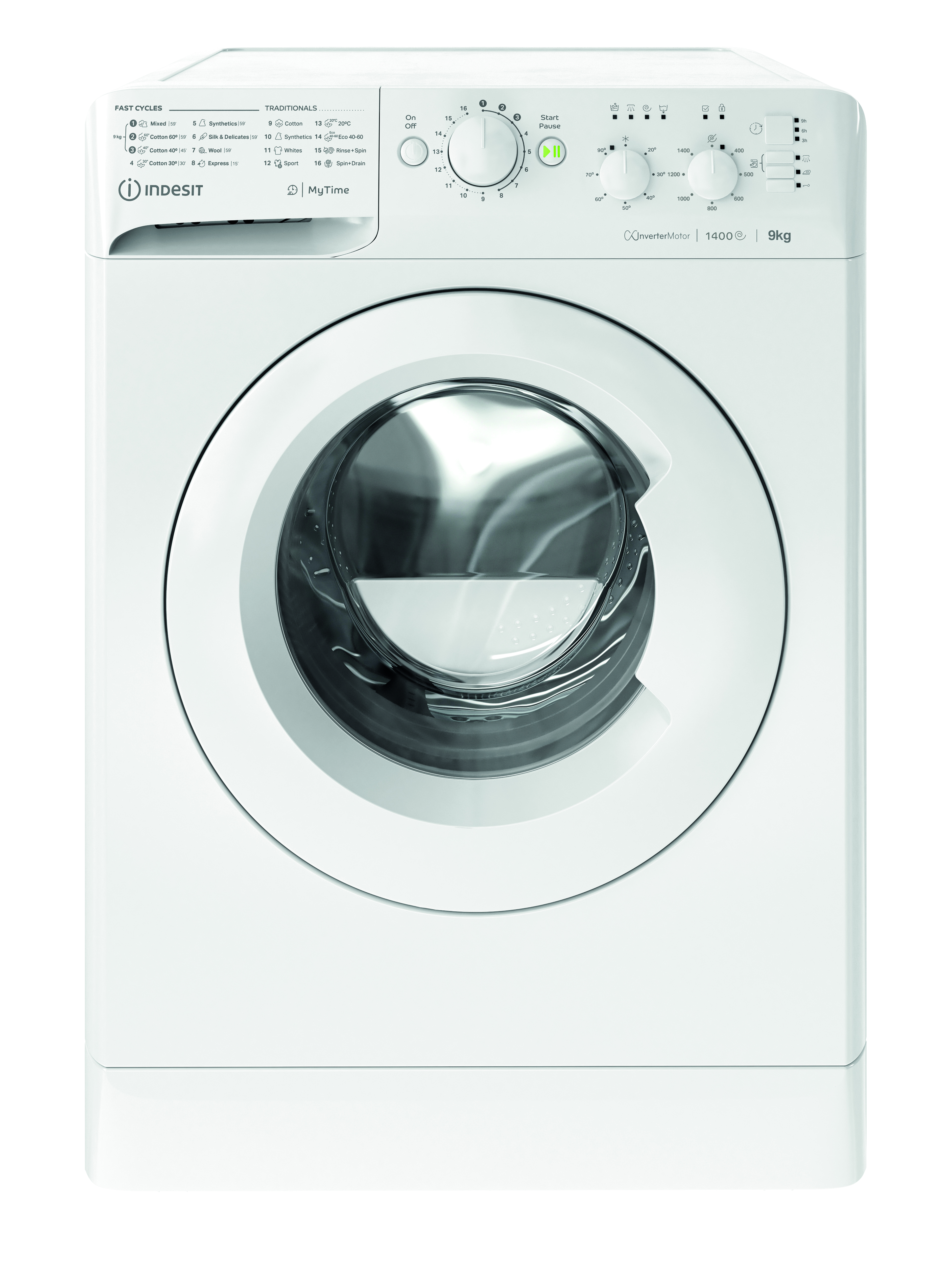 Indesit MTWC91495WUKN 1400 Rpm 9kg Washing Machine