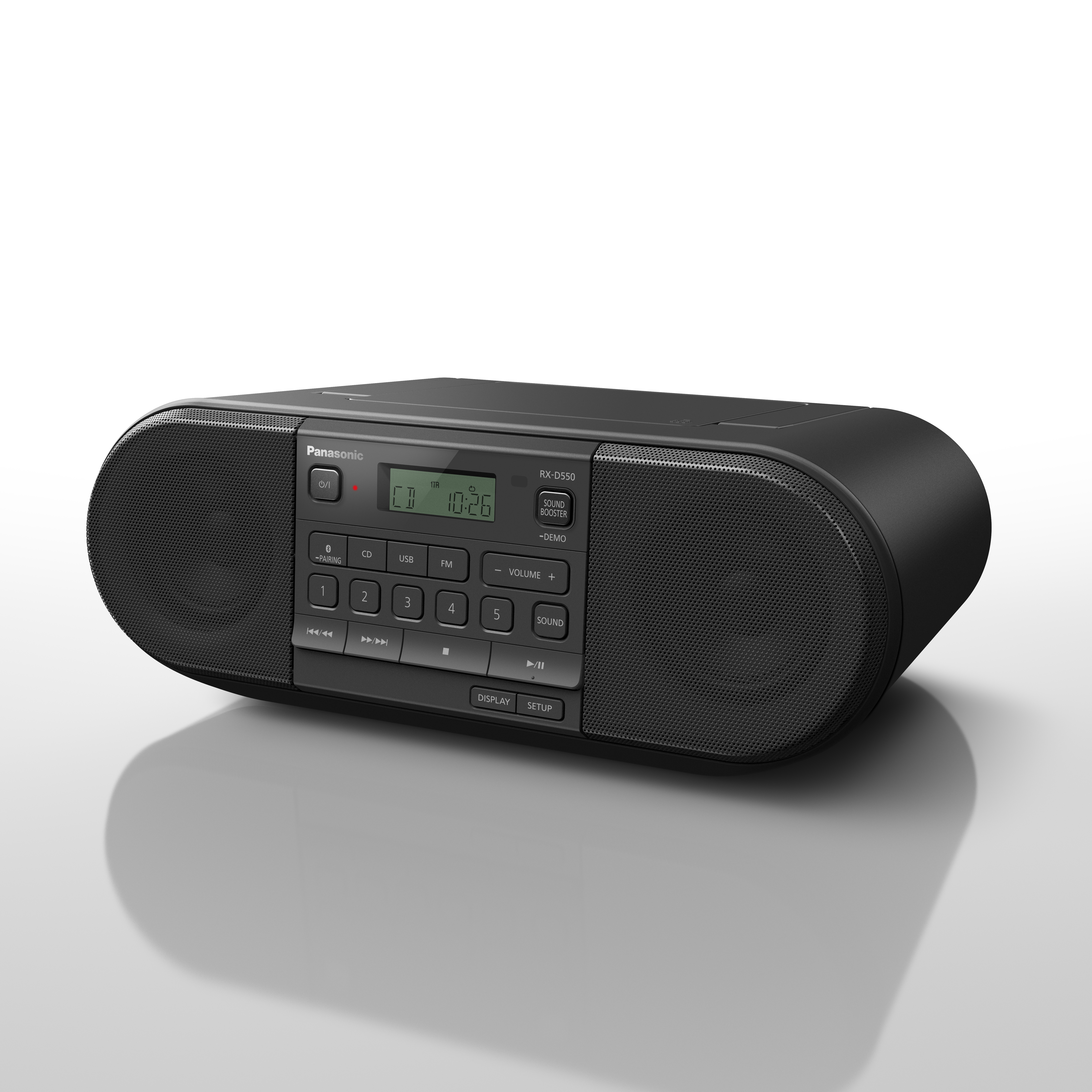 Panasonic RX-D550EBK Portable CD player (Ex-Display)