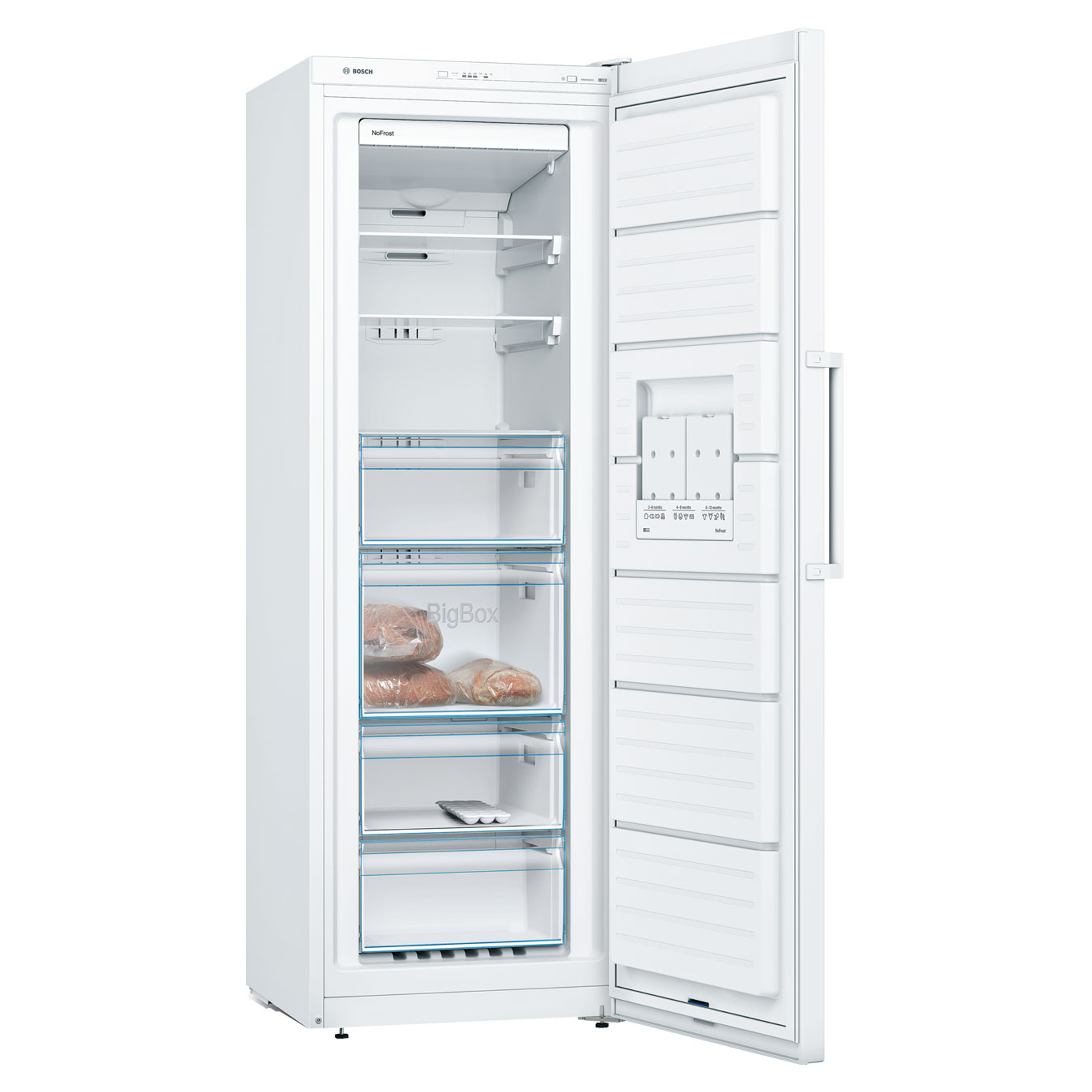 Bosch GSN33VWEPG Frost Free Upright Freezer