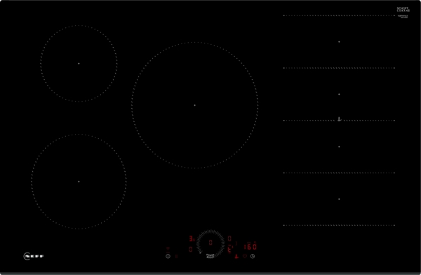 Neff T68FHV4L0 80cm Induction Hob in Black
