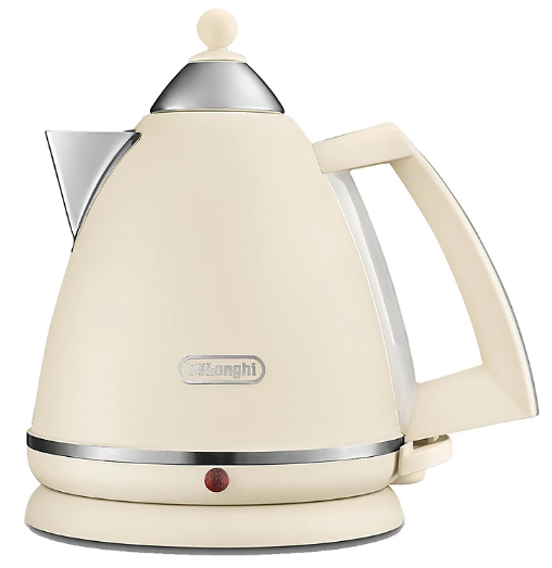 Delonghi  Argento 1.7l Cordless Kettle in Beige