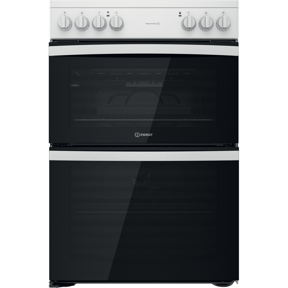 Indesit ID67V9KMWUK 60cm Electric Cooker in White (Ex-Display)