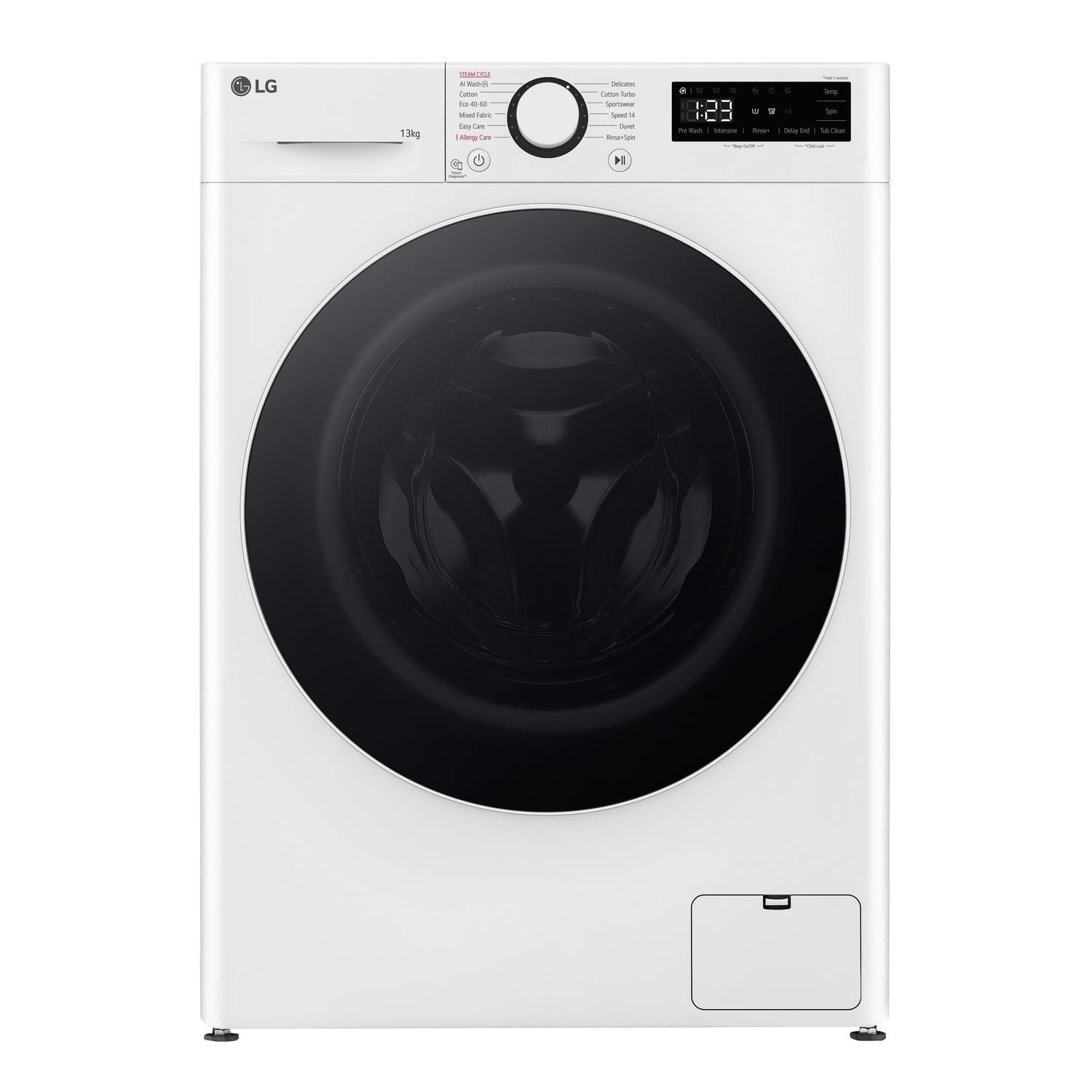 LG F4Y513WWLN1 1400 Spin 13kg Washing Machine