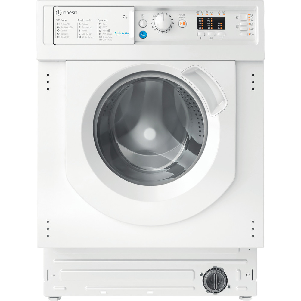 Indesit BIWMIL71252UKN Built-in 7kg Washing Machine
