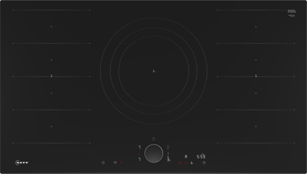 Neff T69FUV4L0 90cm Induction Hob in Black