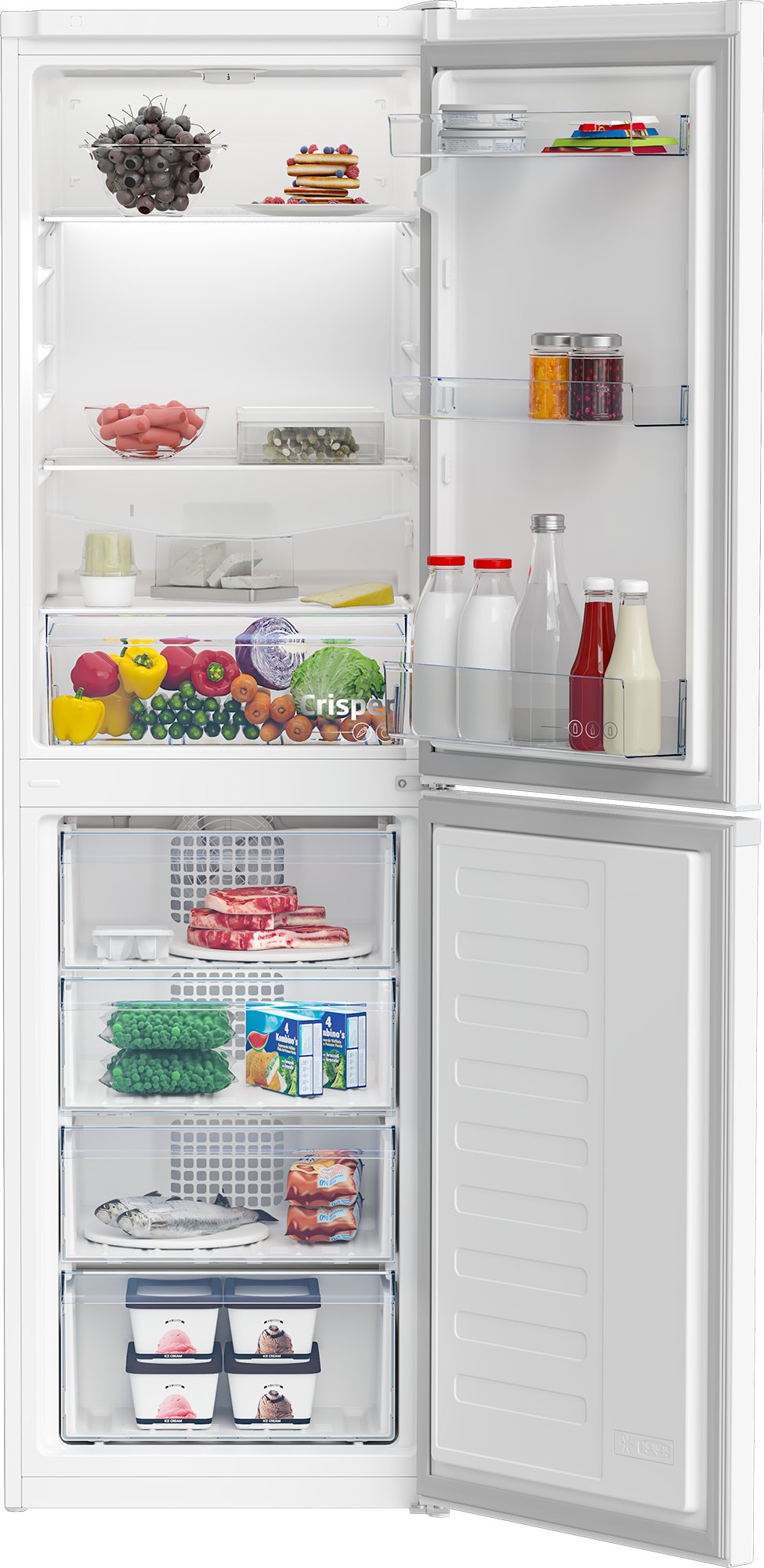 Beko CCFM4582W Frost Free Fridge Freezer