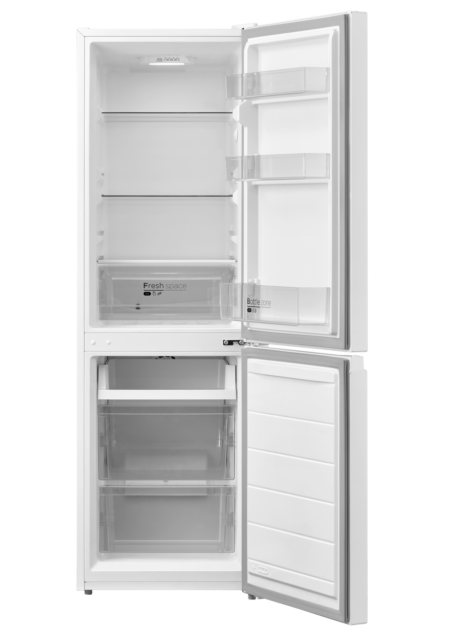 Midea MDRB254FGE01 47cm Fridge Freezer