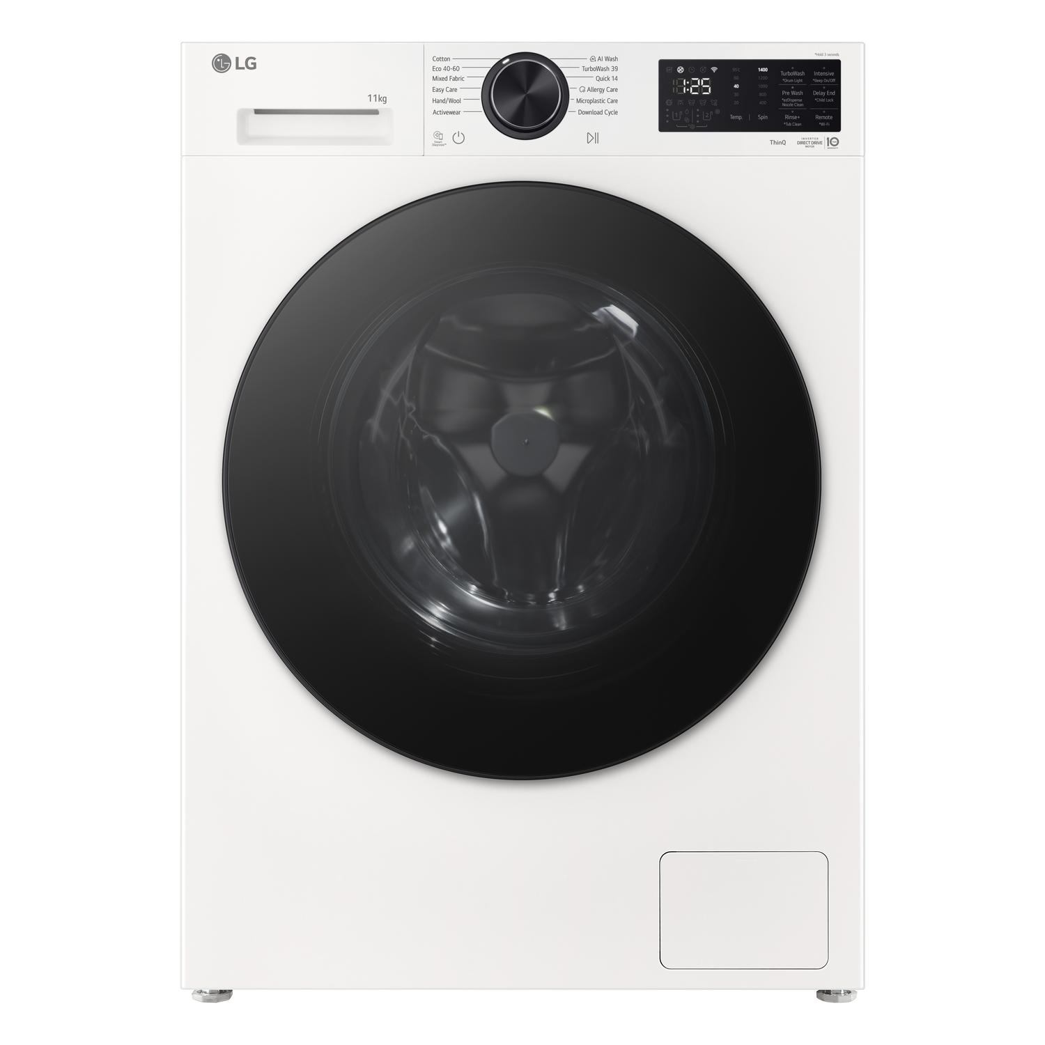 LG F4X5011TWB 1400 Spin 11kg Washing Machine