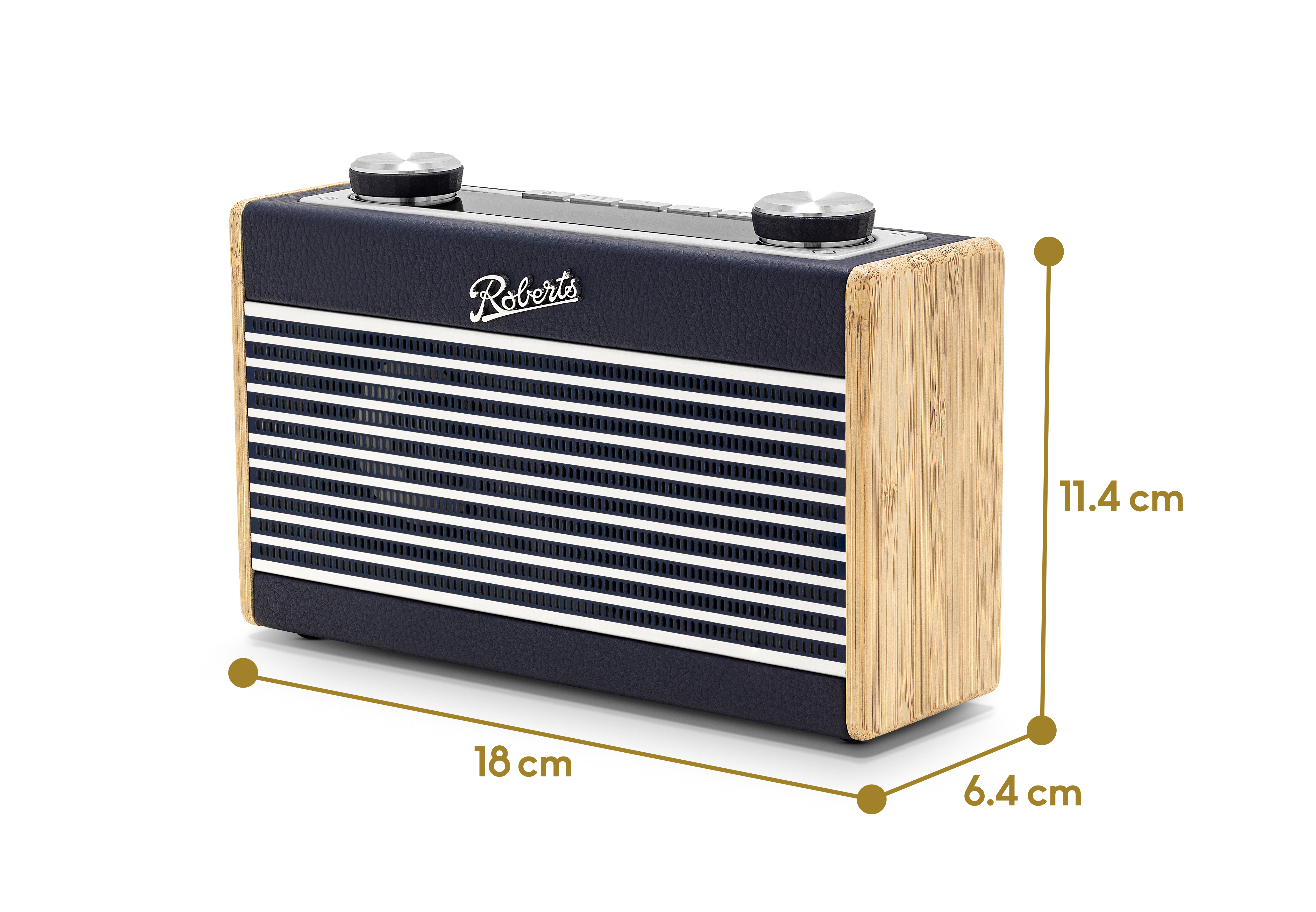 Rambler-Uno-Navy-Blue-Slight-Left-Angle-Dimensions - Image 4