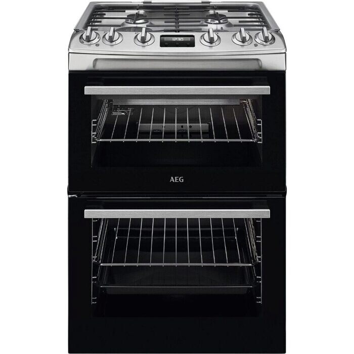 Aeg CGX6130ACM 60cm Gas Cooker in Stainless Steel