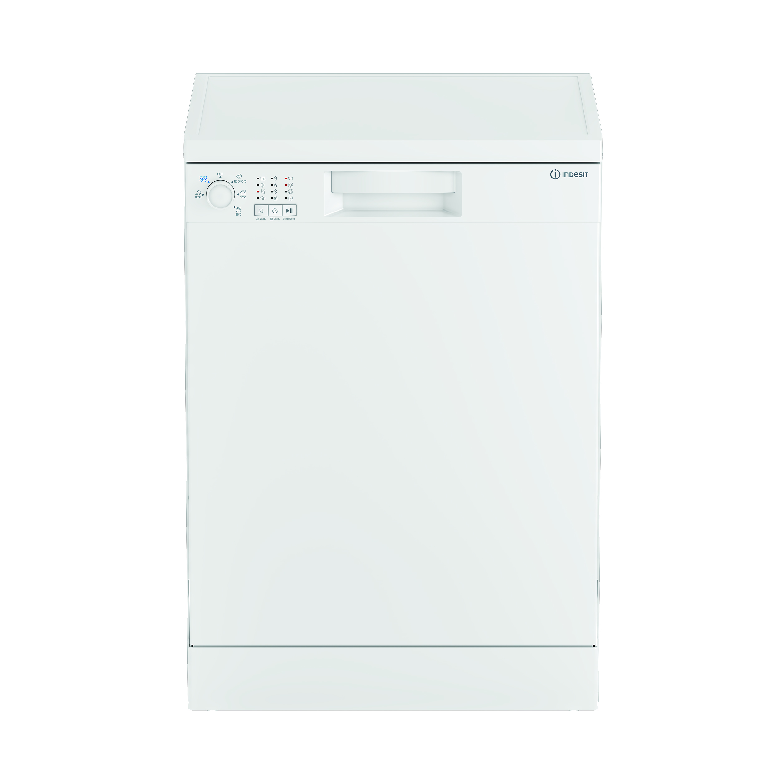 Indesit IN2FE13DT9WUK White Fullsize dishwasher