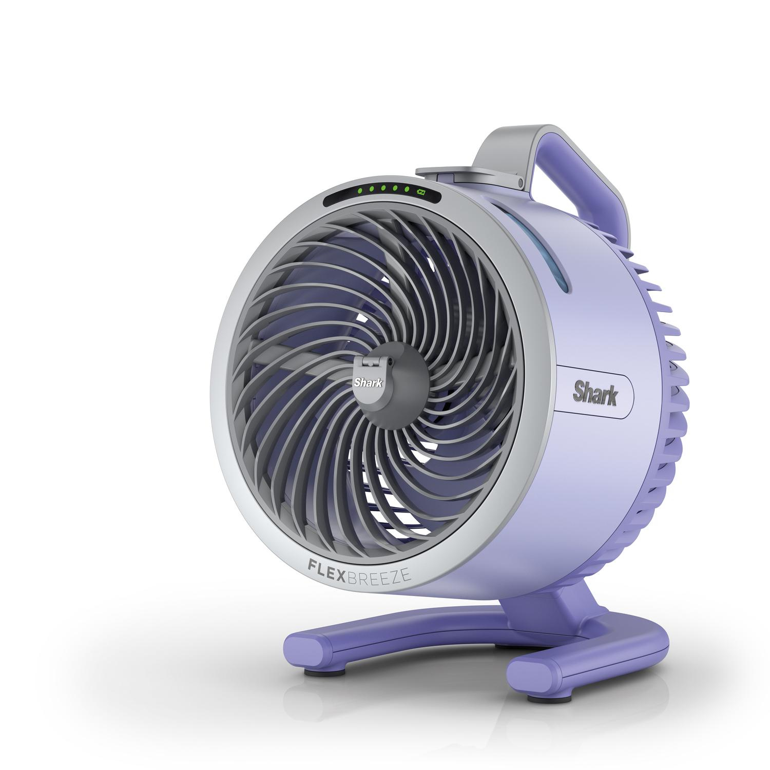 Shark FA050UK FlexBreeze HydroGo Misting Cooling Fan in Lavender