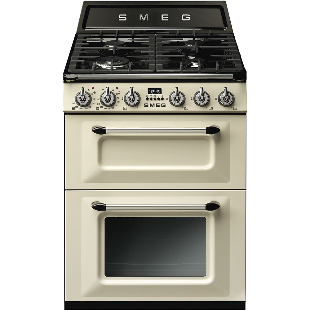Smeg TR62P 60cm Cream Dual Fuel Cooker (Ex-Display)