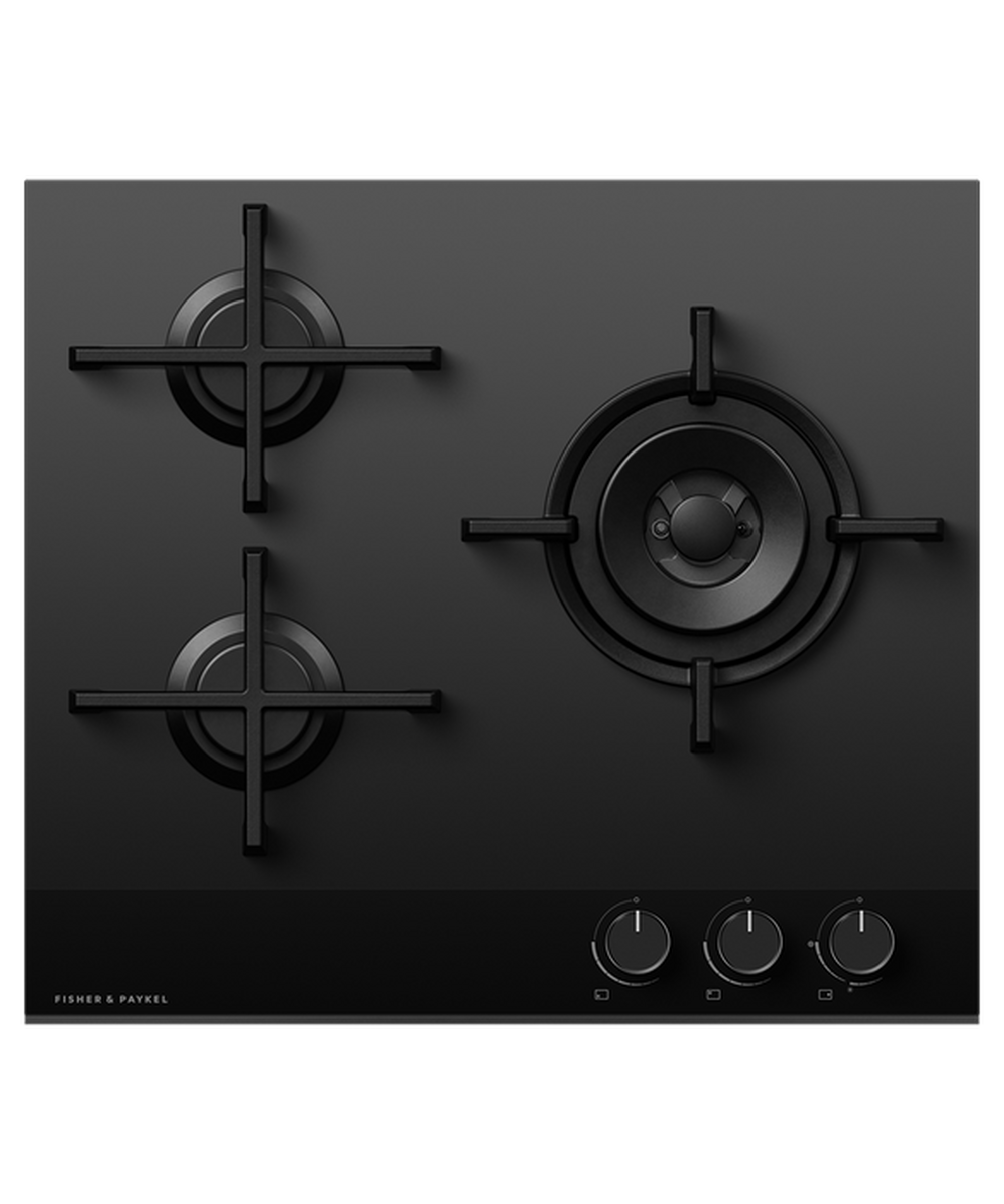 Fisher & Paykel CG603DNGGB4 3 Burner Gas Hob