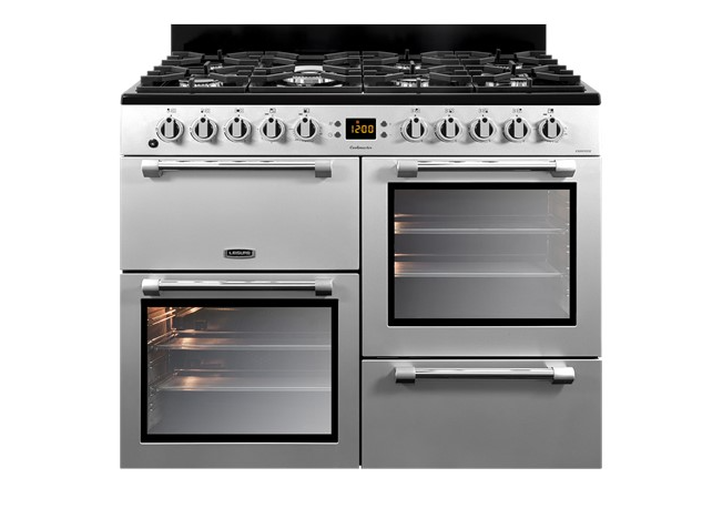 Leisure Cookmaster CK110F232S Dual Fuel Range Cooker in Silver