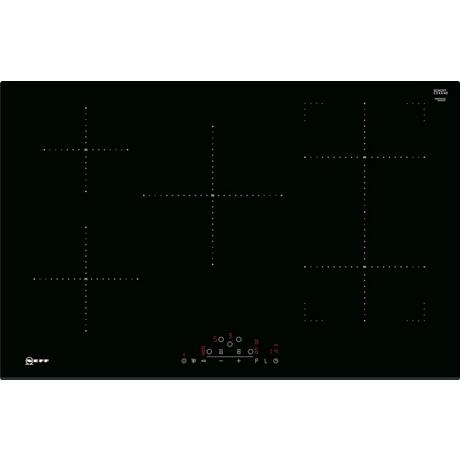 Neff T48FD23X2 80cm electric induction hob in black (Ex-Display)