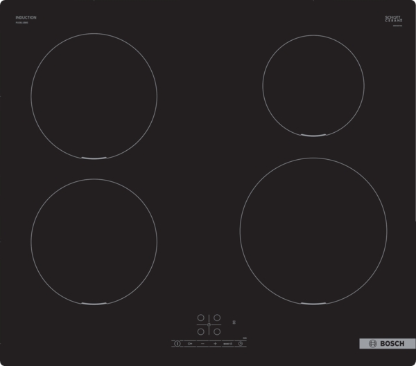 Bosch PUE611BB5E Induction Hob in Black