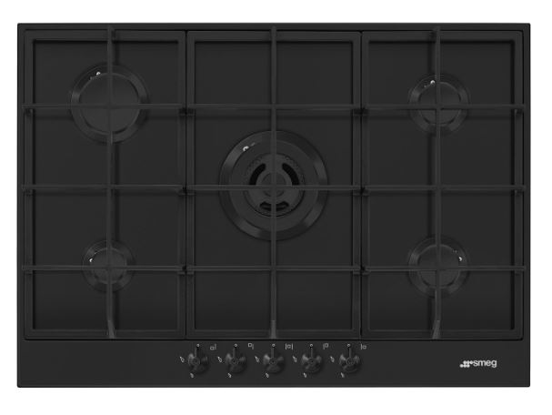 Smeg PX375MB 75cm Gas Hob