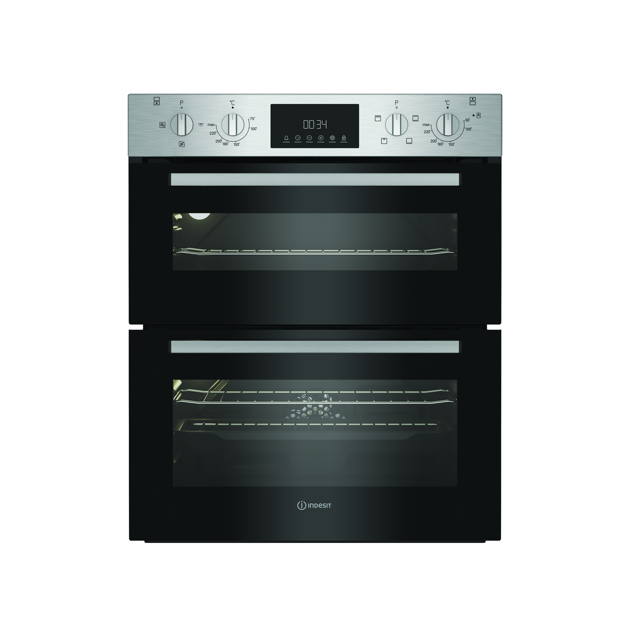 Indesit DUI10DIX Built under double oven