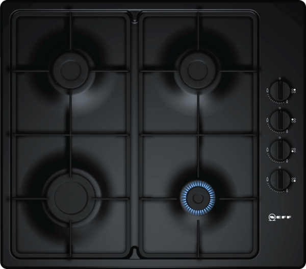 Neff T26CR51S0 60cm Gas hob in Black