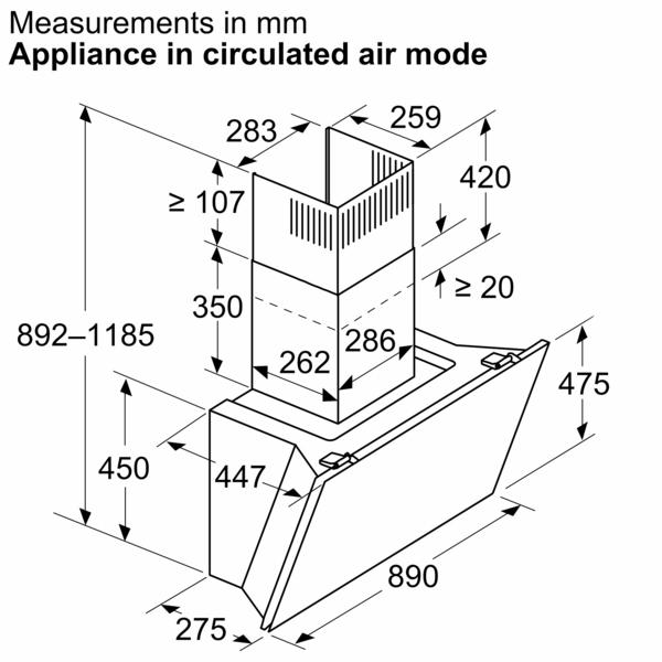 21264523_Inclined_3___90cm___Depth_447___Recirculation_with_chimney_perspective_en-GB - Image 20
