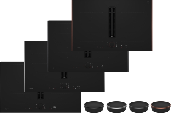 Neff V68YYX4B0 80cm Venting Induction Hob in Flex Design