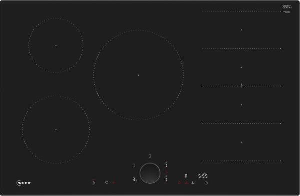Neff T68FUV4L0 80cm Induction Hob in Black
