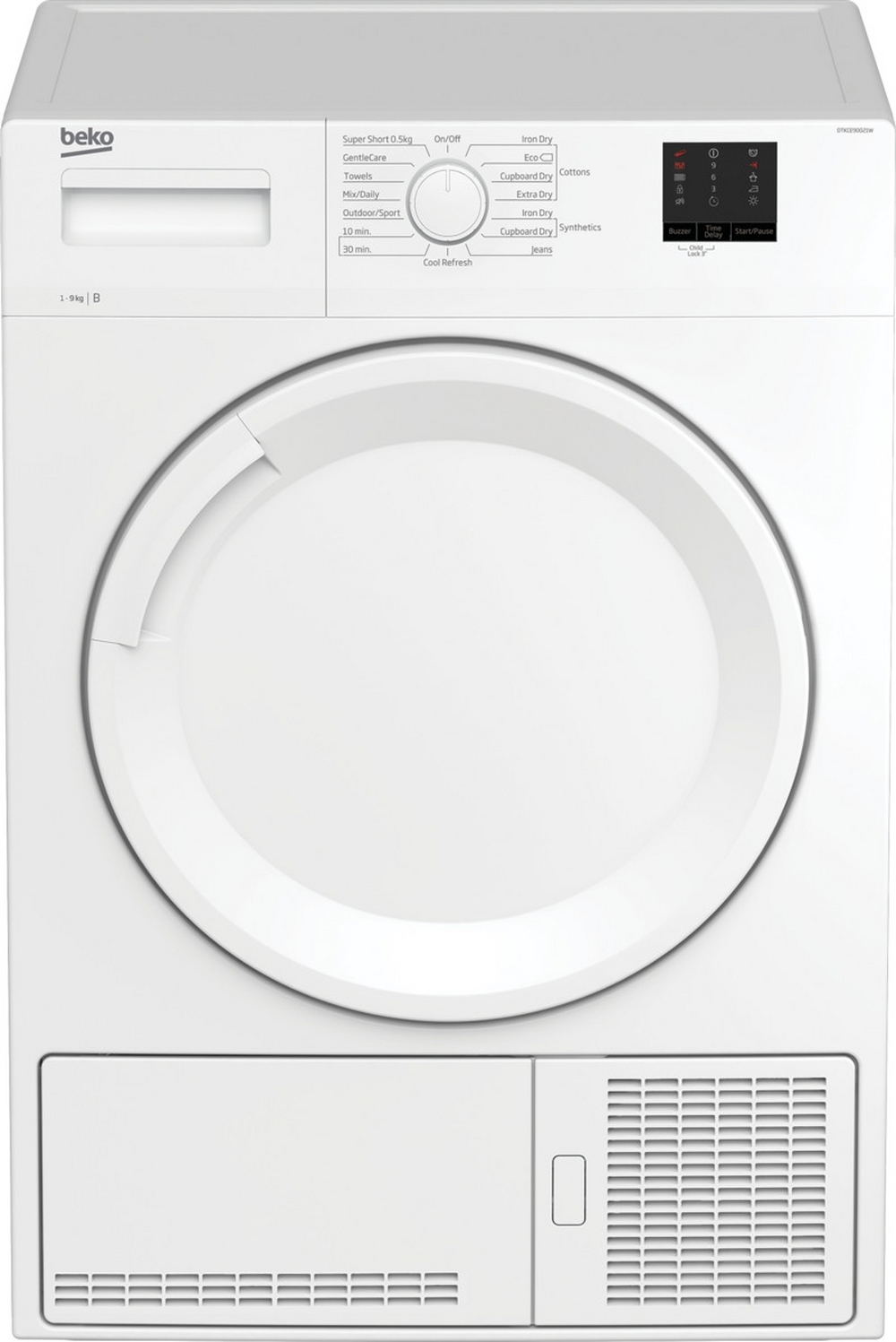 Beko DTKCE90021W 9kg Condenser Tumble Dryer