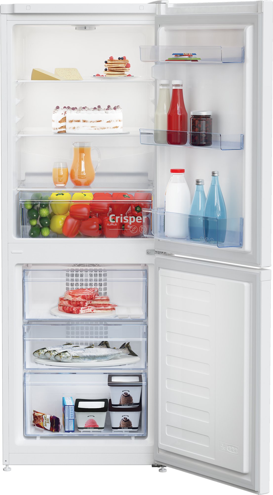 Beko CCFM4552W Fridge Freezer