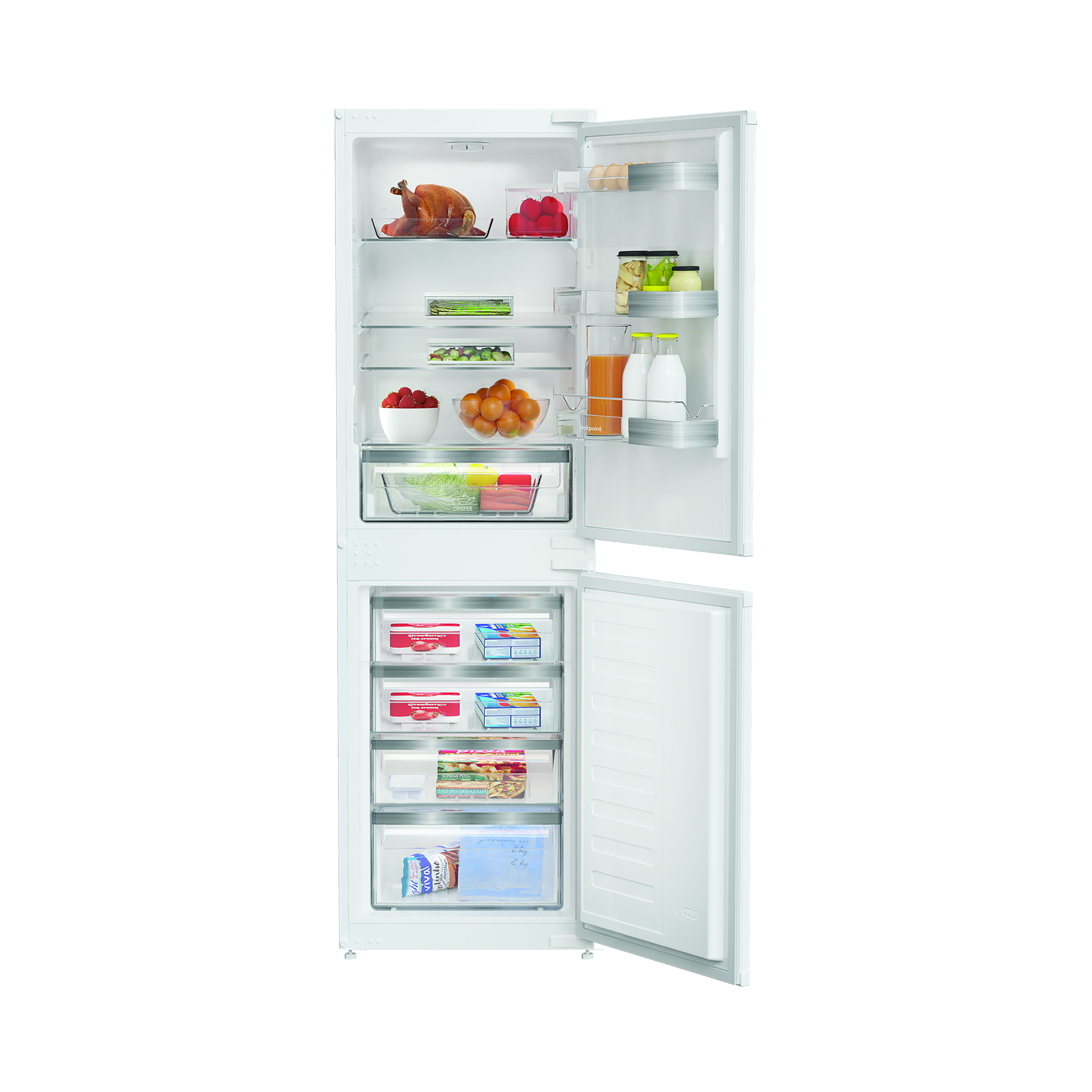 Hotpoint HPKH1262B4 Integrated 50/50 Fridge Freezer