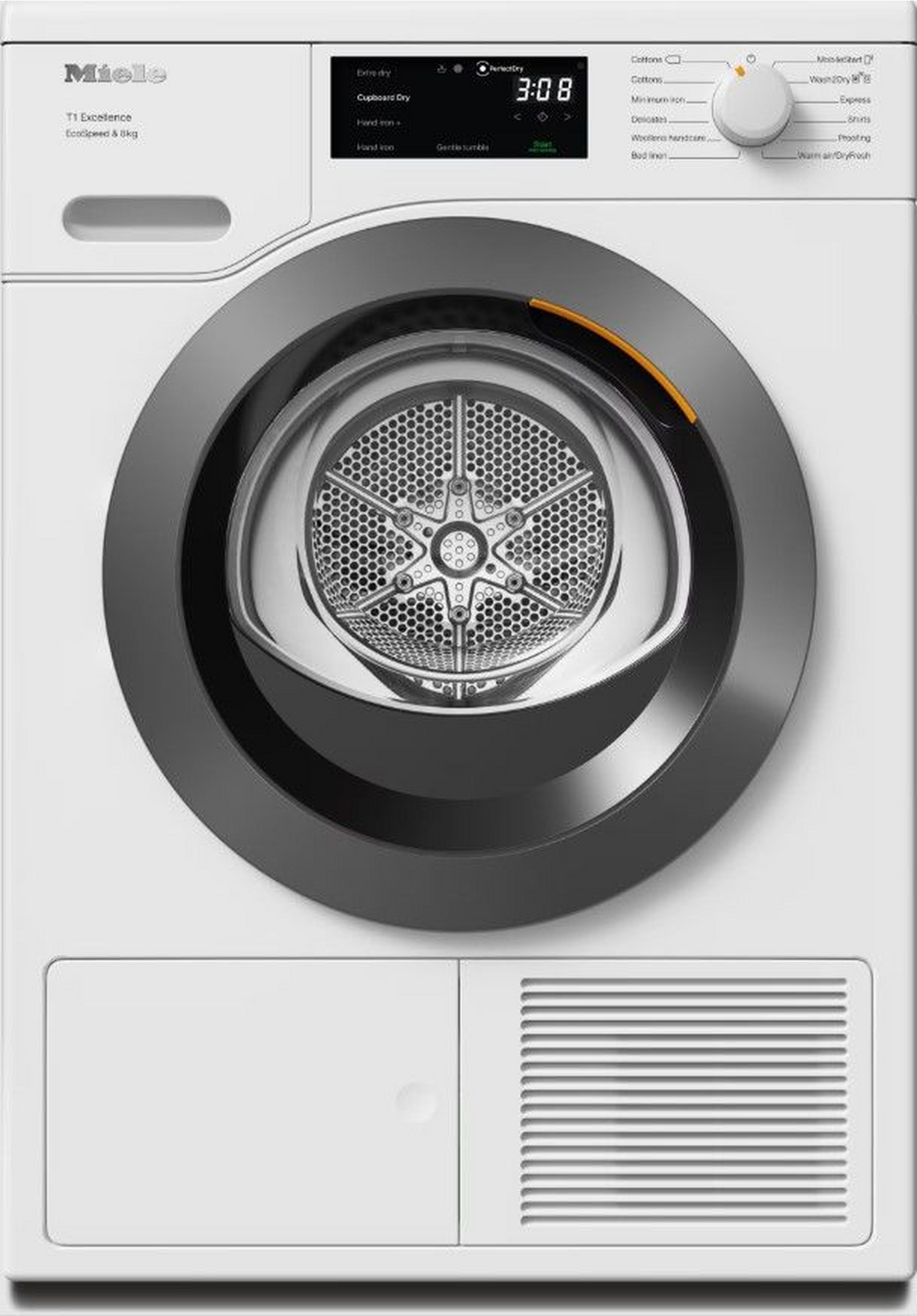 Miele TEC645WP 8Kg Heat Pump Dryer