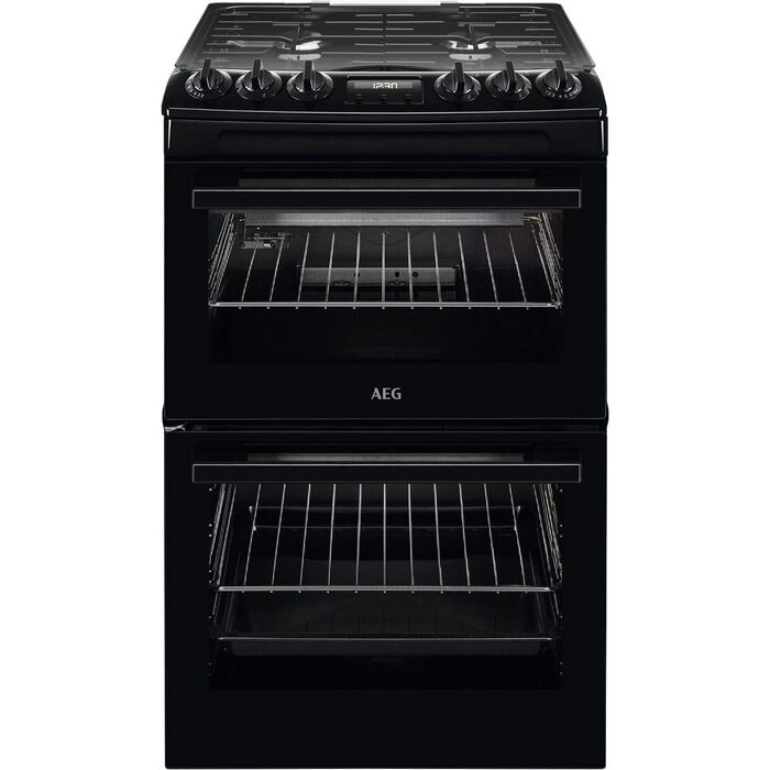 Aeg CGX1130ACB 55cm Gas Cooker in Black