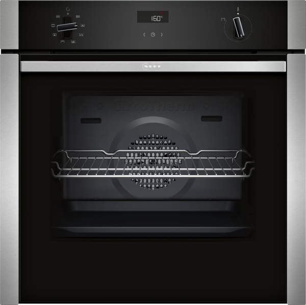 Neff B4ACF1AN3B Built in Single oven N50 Slide & Hide