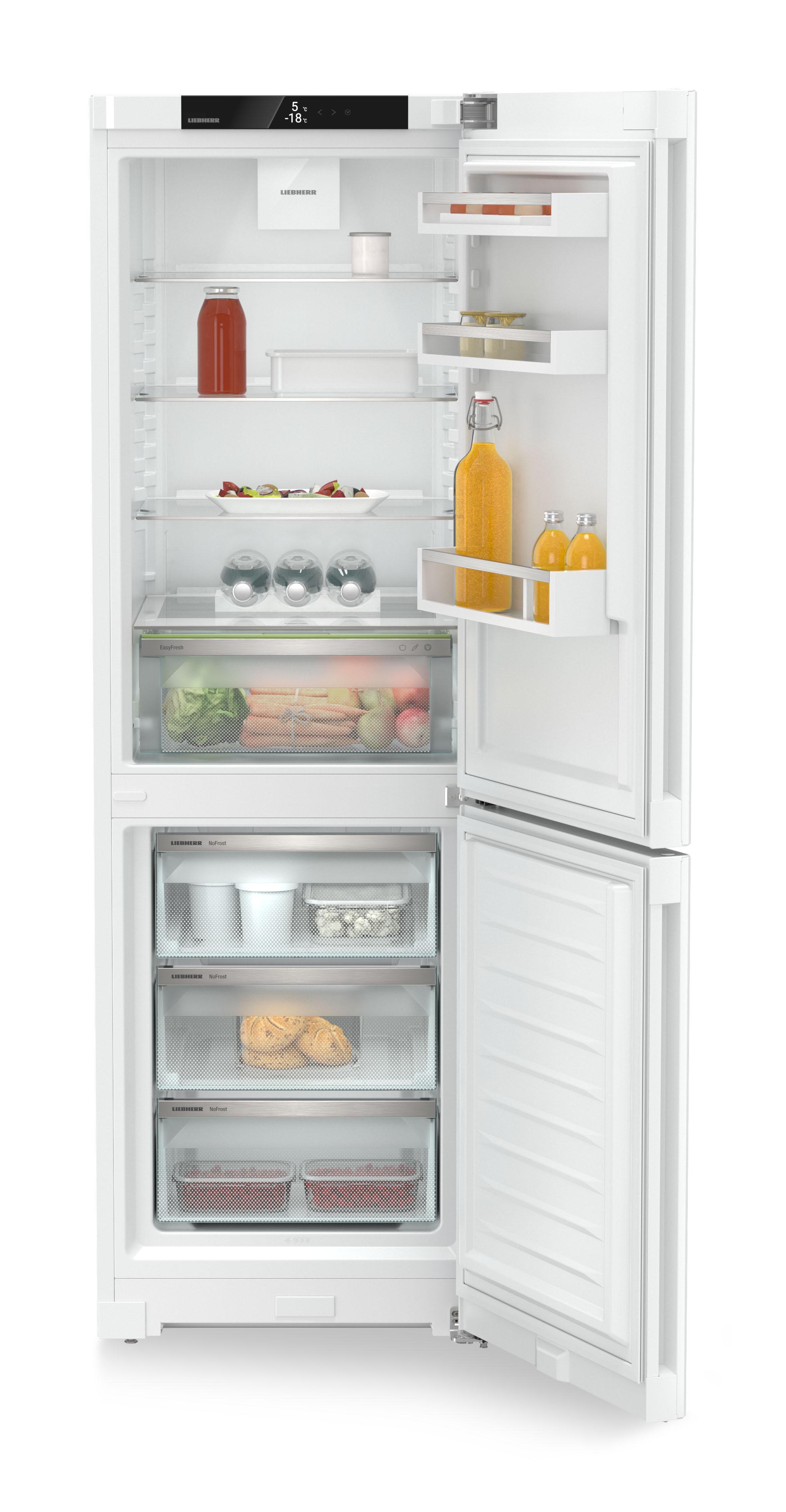 Liebherr CND5203 60/40 White Fridge Freezer