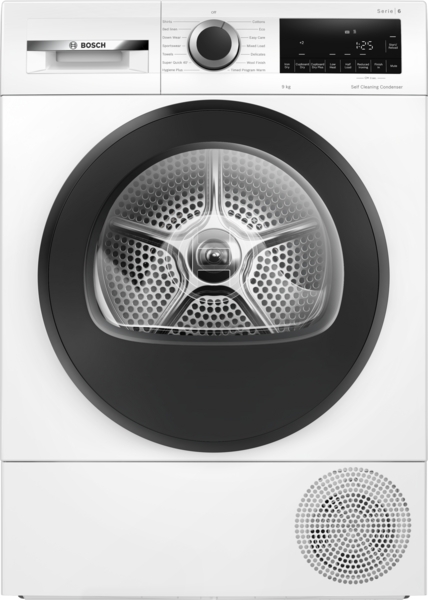 Bosch WQG24502GB 9Kg Heat Pump Condenser Dryer