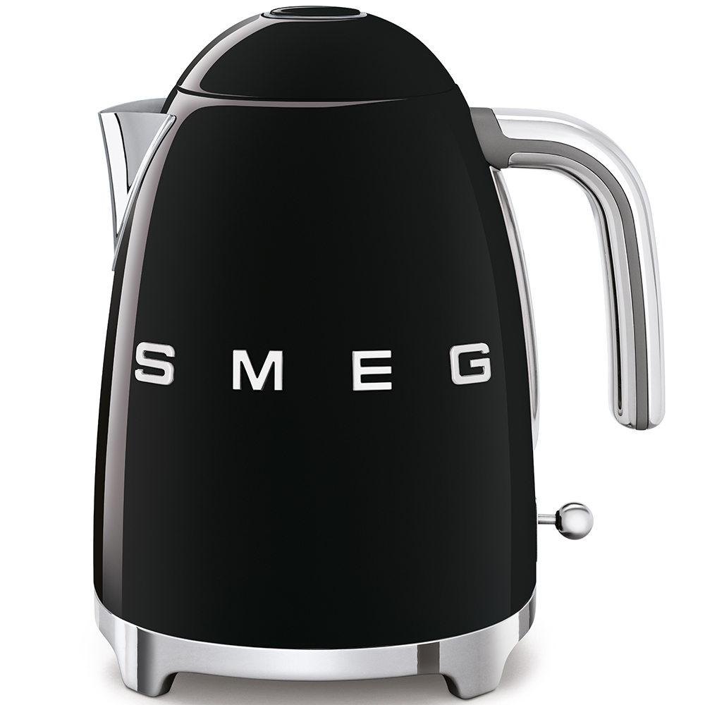 Smeg KLF03BLUK Retro style kettle in Black