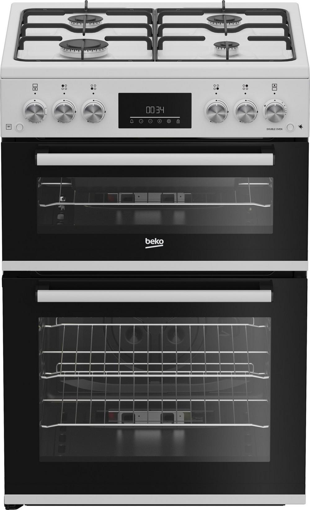 Beko EDG6231W 60cm Gas Cooker
