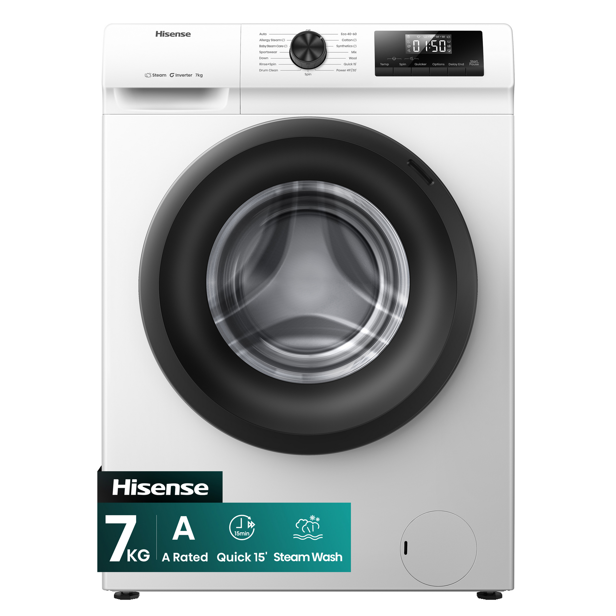 Hisense WF1Q7021BW 7kg Washing Machine