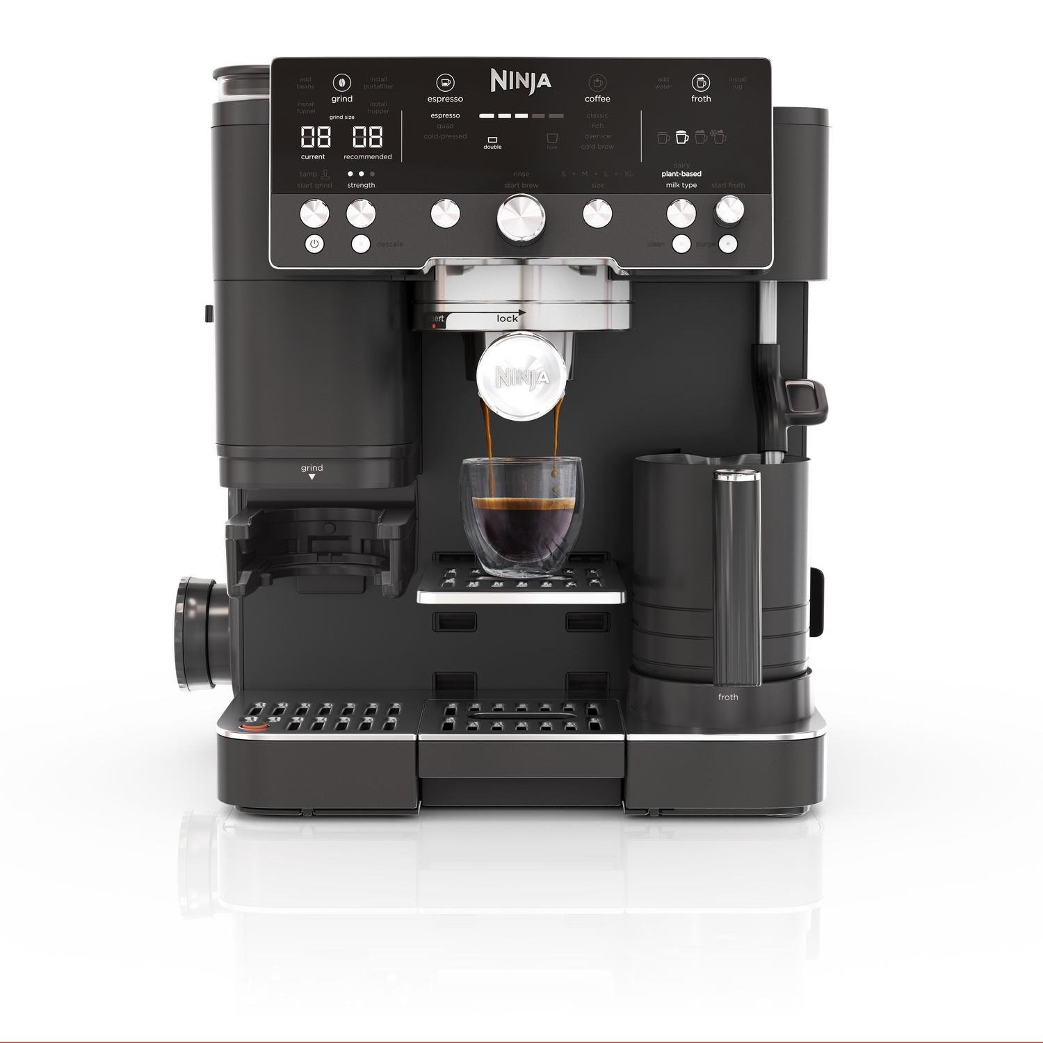 Ninja ES601UK  Black Luxe Café Premier Series Espresso Machine