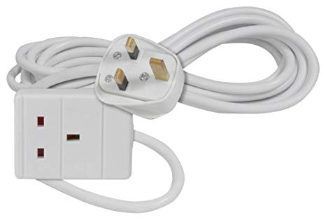 Hama 13a Extension Mains Lead 1 Gang 1 Metre