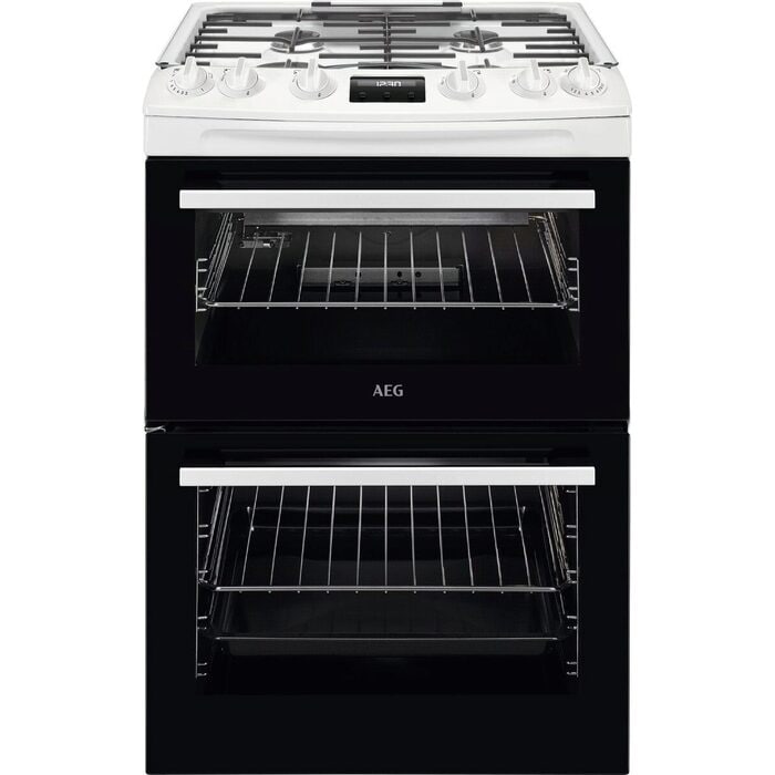 Aeg CGX6130ACW 60cm Gas Cooker in White