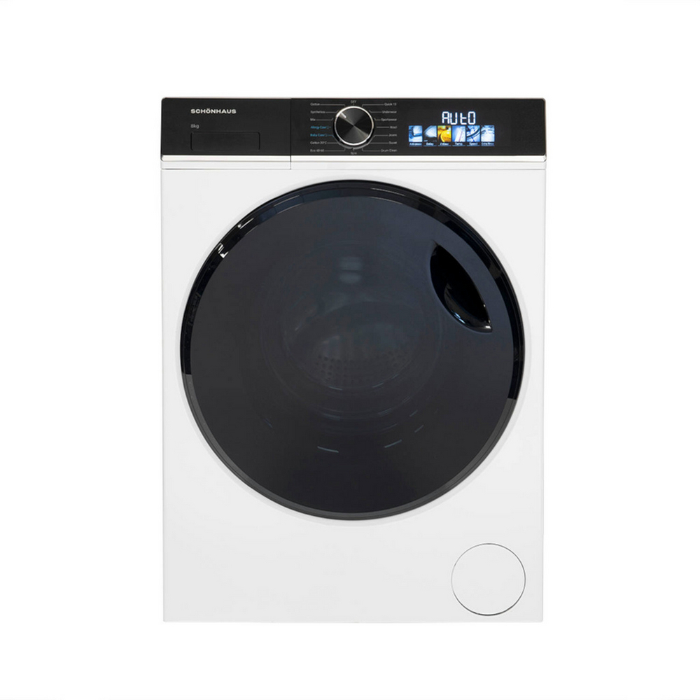 Schönhaus WMSF01814AW 8kg Washer in White